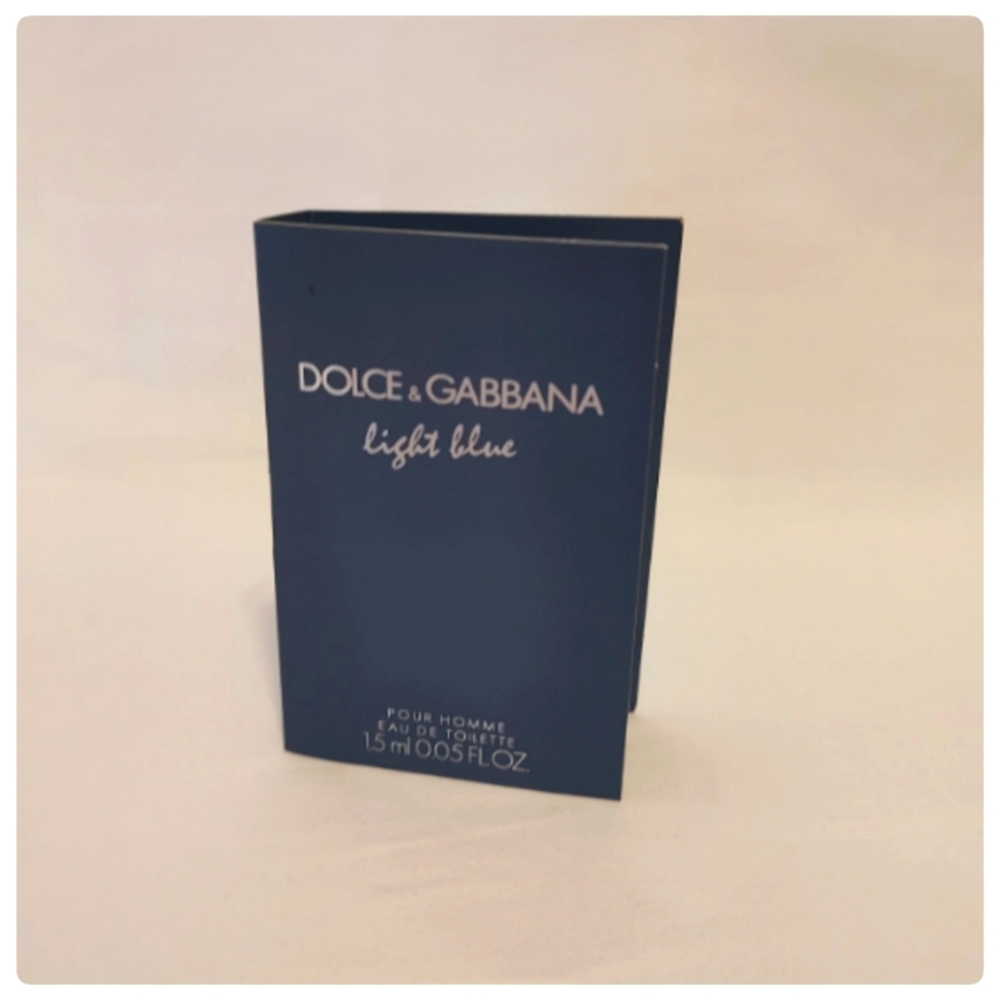 5/$15.   Dolce & Gabbana - Light Blue
